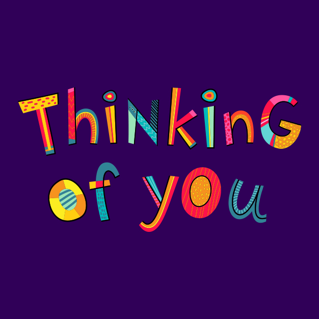 Thinking of You eGreeting card template