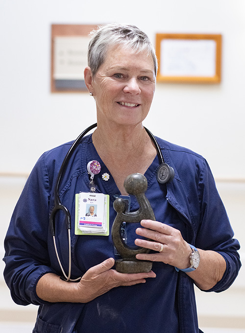 Portrait of Sara Barry, RN